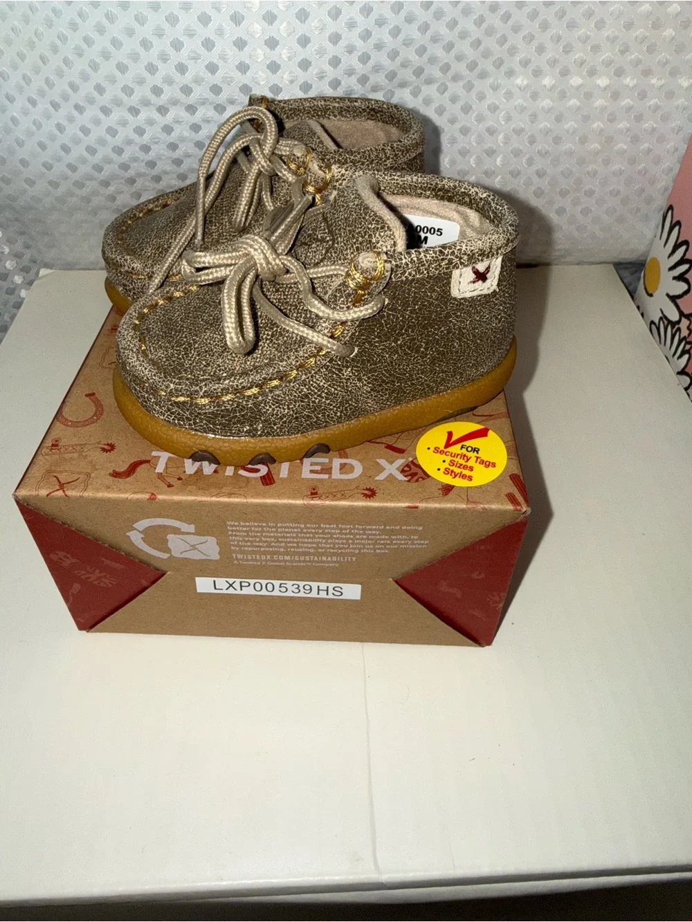 Infant's Casual Shoes Dusty Tan Size 2 M